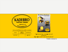 Tablet Screenshot of kadebro.emotorsport.se