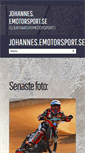 Mobile Screenshot of johannes.emotorsport.se